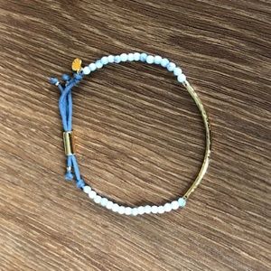 Gorjana Power Gemstone Bracelet- Howlite